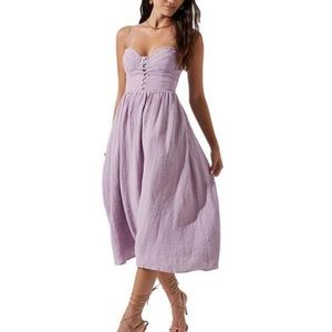 Astr the label Ferreira dress in lavender